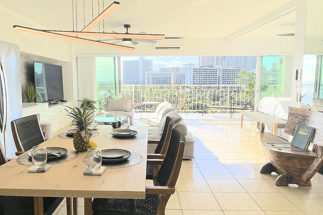 הונולולו Waikiki Shore 1116 Beachfront מראה חיצוני תמונה