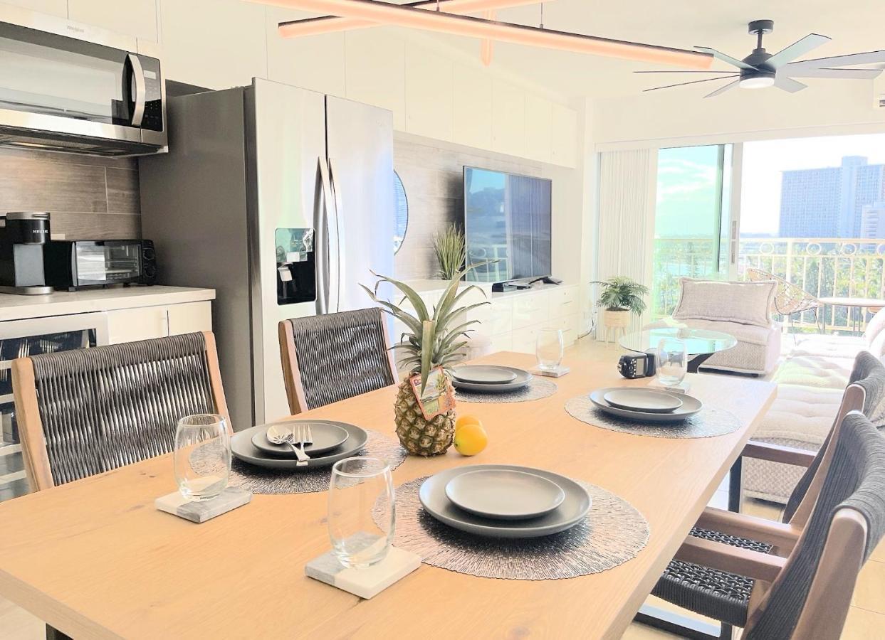 הונולולו Waikiki Shore 1116 Beachfront מראה חיצוני תמונה