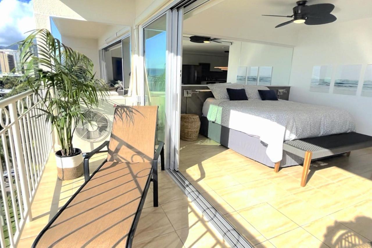 הונולולו Waikiki Shore 1116 Beachfront מראה חיצוני תמונה