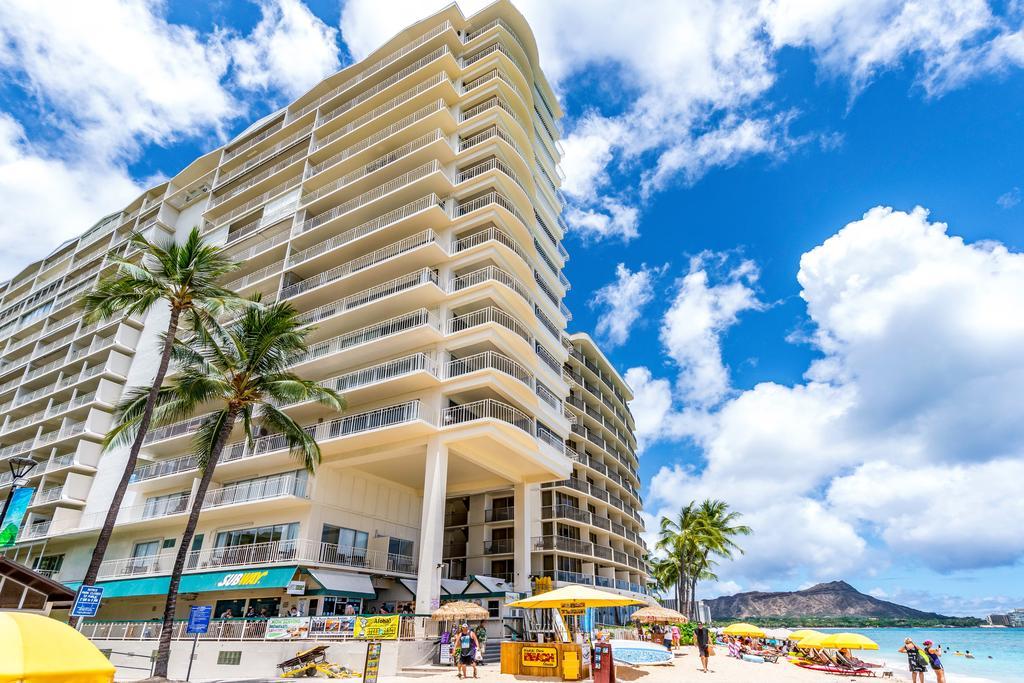 הונולולו Waikiki Shore 1116 Beachfront מראה חיצוני תמונה